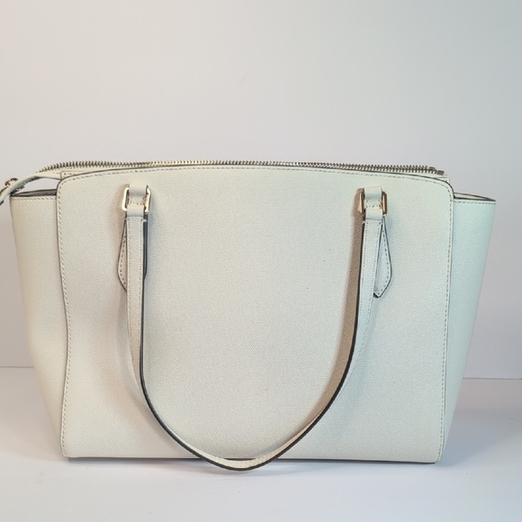 Tory Burch Emerson Applique Small Zip Tote With Matching Wallet - Picture 4 of 16